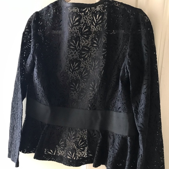 Eva Mendes Black lace blazer - Picture 2 of 4